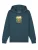 Watapparel Sweatshirt ‘ Hippies Bus ‘  petrol / gemengde kleuren
