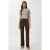 Hoge Taille Flare Broek met Rits