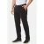 Babista regular broek van corduroy BABESTINI plus size donkerbruin