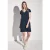 Street One Dames Jersey jurk in Blauw