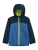 VAUDE Outdoorjas ‘Turaco III’  blauw / navy / neongroen