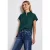 Street One Dames Linnen mix overhemd blouse in Groen
