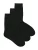JACK & JONES Sokken ‘JACORDINARY’  antraciet / zwart