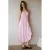 Mango midi zomerjurk – lichtroze
