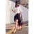 TRENDYOLMİLLA Dames Zwart Effen Midi Rokken