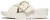 Fitflop Slippers LULU RESIN-BUCKLE LEATHER CROSS SLIDES