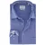 Eterna overhemd blauw comfort fit effen strijkvrij