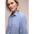 Street One Dames Linnen blouse met 3/4 mouwen in Blauw