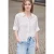 Dolman overhemdblouse met knoopsluiting