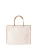 FURLA Shopper ‘OPPORTUNITY’  beige / pastelgroen / rosa