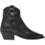 Karl Lagerfeld Dames/Dames Leren Enkellaarzen (Zwart)