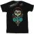 Disney Heren Coco Miguel Gekruiste Gitaren T-Shirt (Zwart)