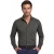 Overhemd John Miller Slim Fit olijfgroen stretch