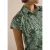 Overhemdblouse met korte mouwen en print