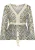 IZIA Tuniek lange mouwen Dames Blauw Goud