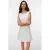VERO MODA korte jurk broderie ecru