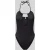 Calvin Klein Underwear Badpak met halter, model ‘PLUNGE’