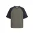 ONLY & SONS relaxed fit T-shirt – dusty olive/donkerblauw