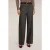 Motivi Palazzo Pants In Mixed Lurex Armored Fabric Grey