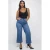 Fox Factor DIXI Monroe Blue high waist bootcut jeans medium blue denim