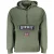Hoodie met centrale zak en logo
