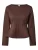 PIECES Blouse ‘PCGunhild’  donkerbruin