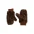 WE Fashion handschoenen met dierenprint – bruin