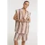 Refined Department gilet met dierenprint bruin