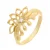 Orphelia Dames 925 Sterling Zilveren Ring – Goud ZR-6027/2