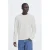 Blend sweater met backprint ecru