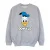 Disney Jongens Donald Duck Gezicht Sweatshirt (Sportgrijs)