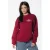 Colourful Rebel katoenen trui met print – donkerrood