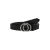 ONLY CARMAKOMA imitatieleren riem Plus Size – zwart/zilver