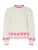 PIECES Trui ‘PCJOVE’  pink / wit
