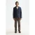 Scotch & Soda Colourblock Lightly Padded Mixed Fabrics Blazer Jacket Grey