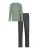Mey Pyjama lang ‘Midnight Classic’  groen