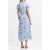 French Connection Daisy Emina Georgette Dress Blue Multi