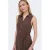 ONLY midi jurk met ceintuur – bruin