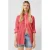 QS blouse koraalrood