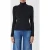 Closed Turtle Neck Long Sleeve Black