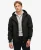 Superdry Mannen Surplus Nylon Bomberjack met Capuchon Zwart