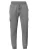 KOROSHI Cargobroek  grijs gemêleerd