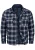 INDICODE JEANS Tussenjas  blauw / wit
