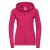 Russell Dames/Dames Authentic Full Zip Hoodie (Fuchsia)
