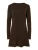 PIECES Gebreide jurk ‘PCJunna’  donkerbruin