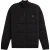 Fred Perry Gewatteerde Gebreide Zwarte Jas