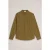 White Stuff Stripe Twill Shirt Khaki Green