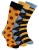 HS by Happy Socks – Heren 3-pack vrolijke novelty dresssokken – Vlek (Marineblauw)