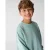 Shoeby sweater met backprint – licht turquoise