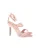 Sophia Webster Rosalind Kristallen Hak Enkelsandalen in Roze Fluweel